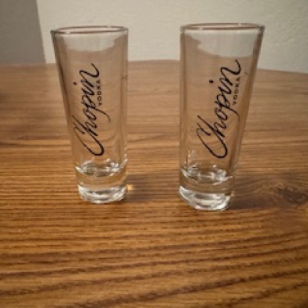 Chopin shot glass set